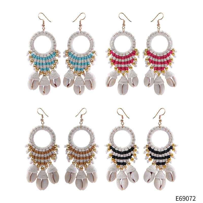 Wholesale Hand Woven Earrings